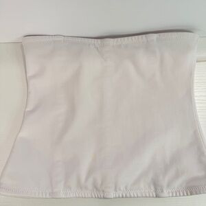 Cupid Waist Cincher Large White Firm Control Tummy Shaper Boned Compression